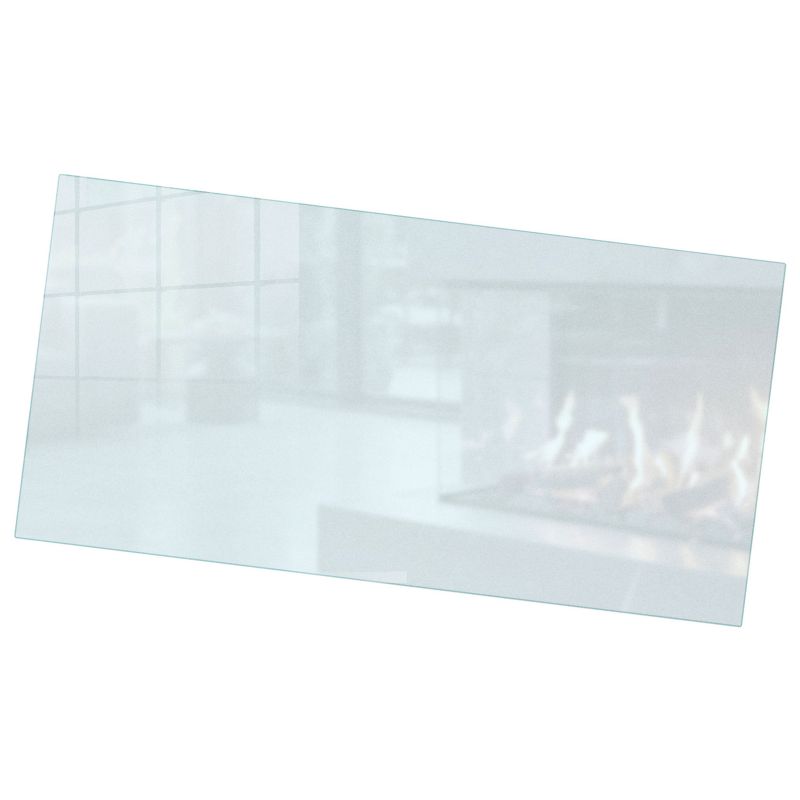 Gulvplade til Brændeovn Hærdet Glas 120x60 cm Frostet | 4071212900170