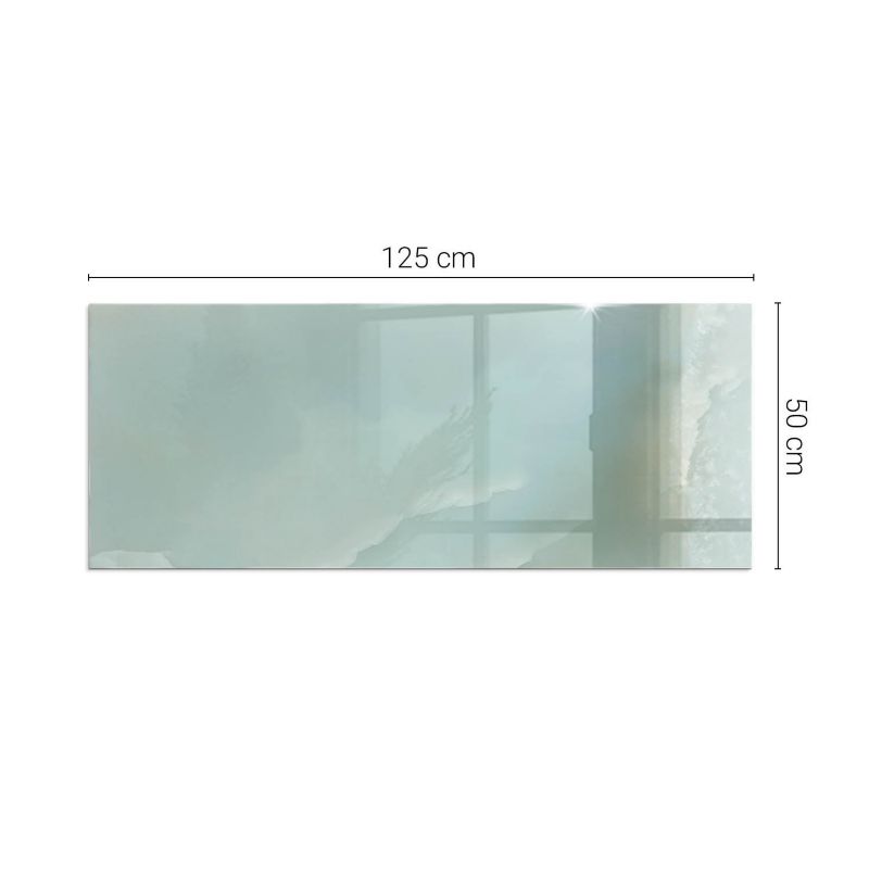 Gulvplade Hærdet Glas 125x50 cm Marmormønster | 4070095993231
