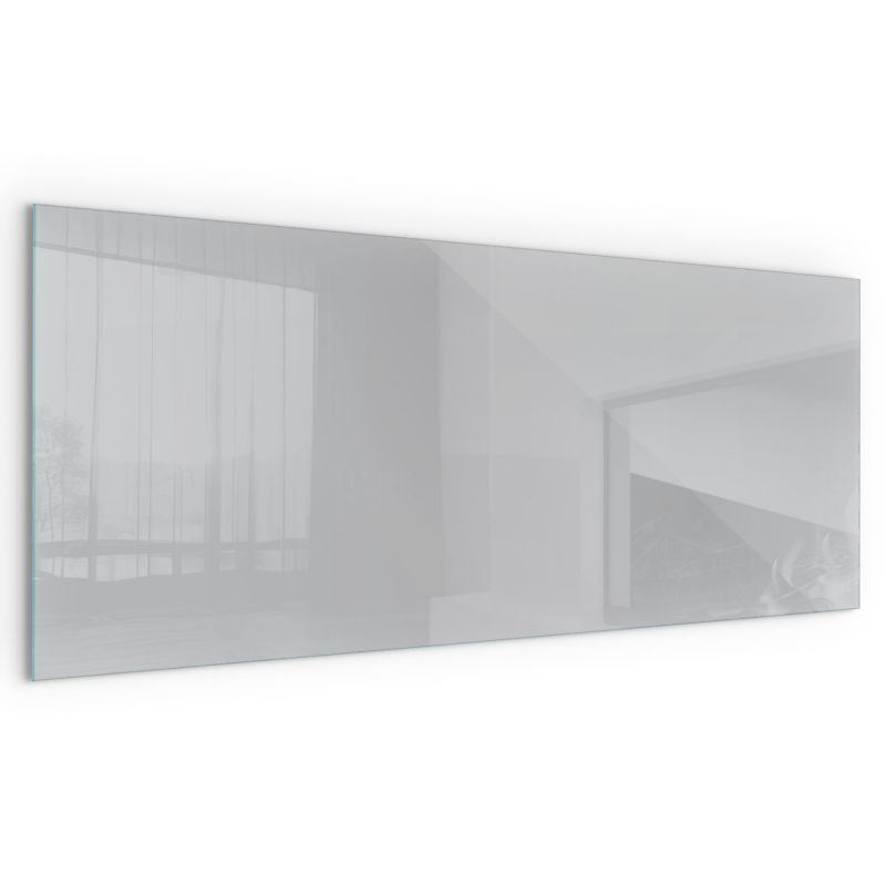 Gulvplade Hærdet Glas 125x50 cm Lysegrå