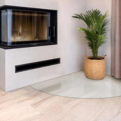 Gulvplade Glas 100x100 cm Frostet