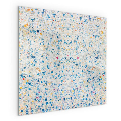 Glasplade til Brændeovn 60x60 cm Hvid 4070095797143