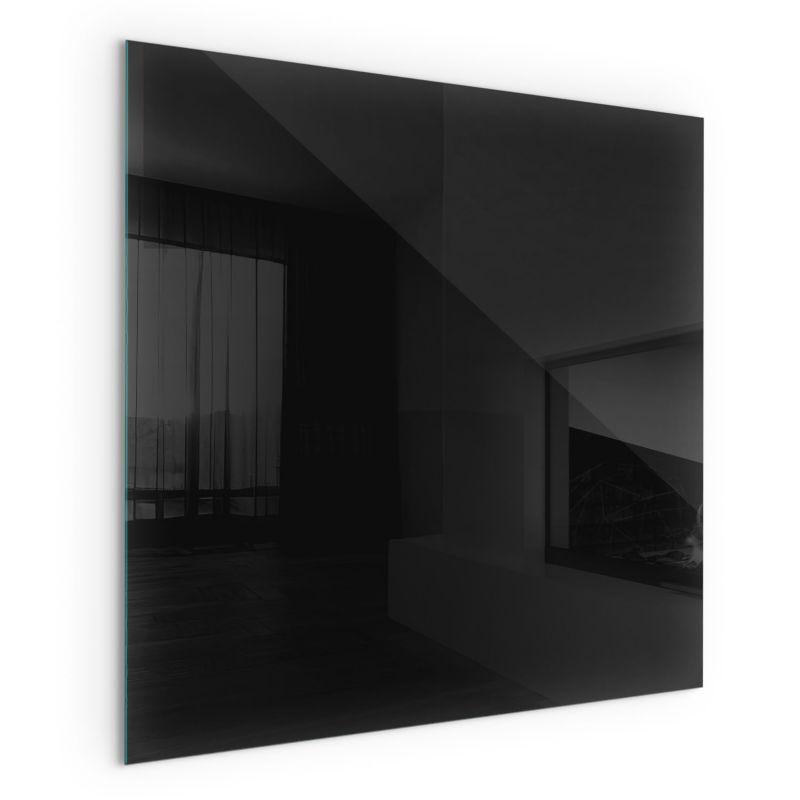 Glasplade til Brændeovn 60x60 cm Grafitgrå