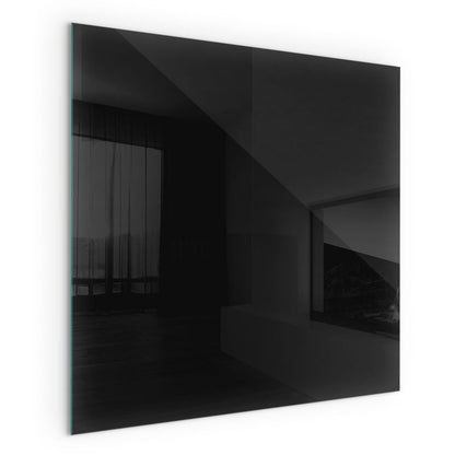 Glasplade til Brændeovn 60x60 cm Grafitgrå
