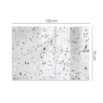 Gulvplade Glas 100x70 cm Stenmønster | 4070095816707