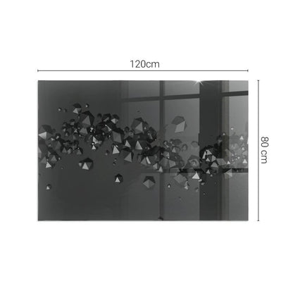Glasplade til Brændeovn 120x80 cm Rektangulær | 4070095804681