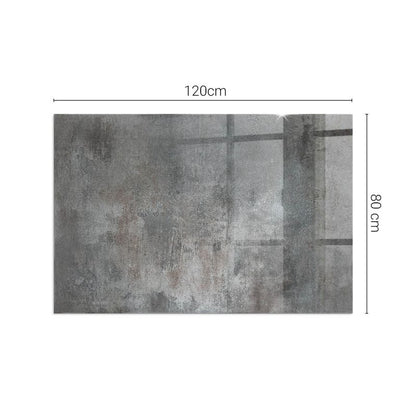 Pejsedækplade 120x80 cm Glas