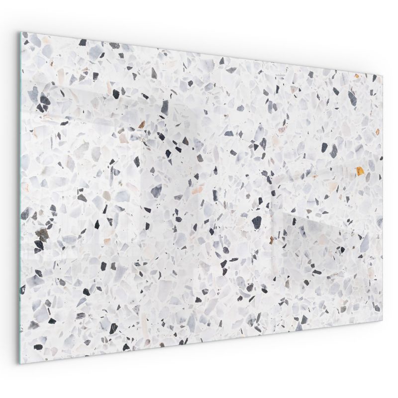 Glasplade til Brændeovn 120x80 cm Stenmønster 4070095820704
