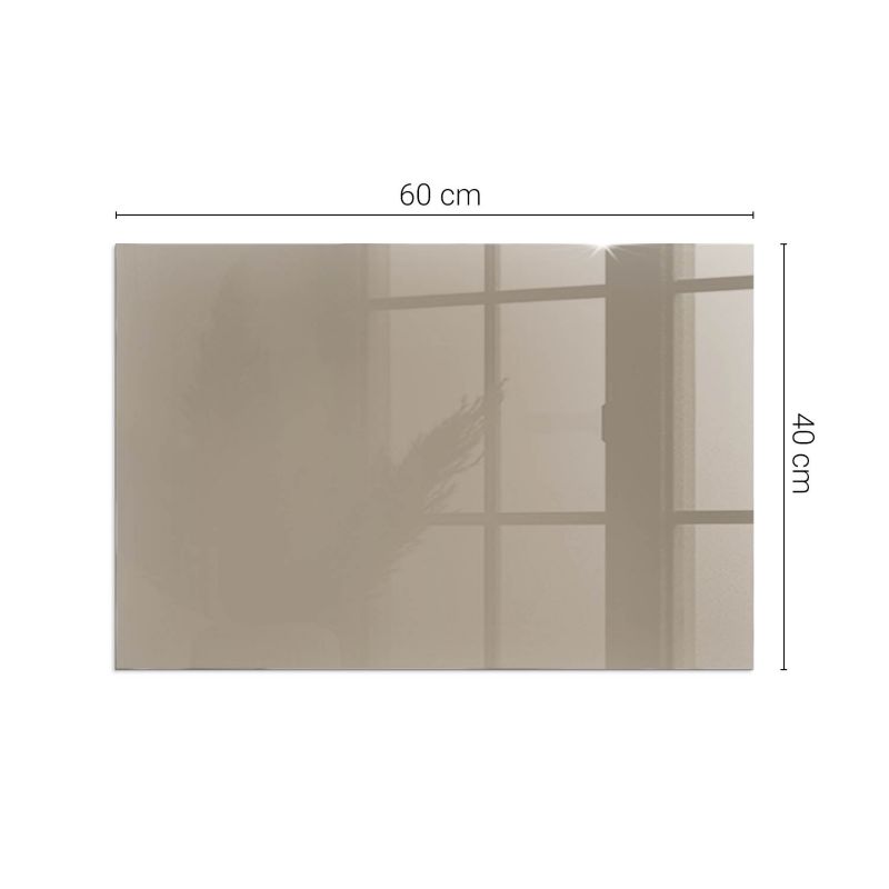 Pejsedækplade Hærdet Glas 60x40 cm
