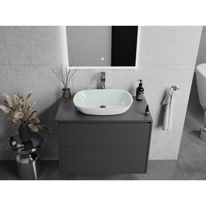 Glasbordvask Mexen Araks 54 x 39 cm hvid 1 stk.
