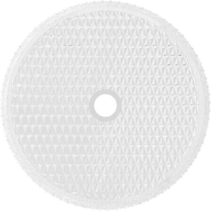 Mexen Aura glasvask til bordmontage 39 x 39 cm transparent 1 stk.