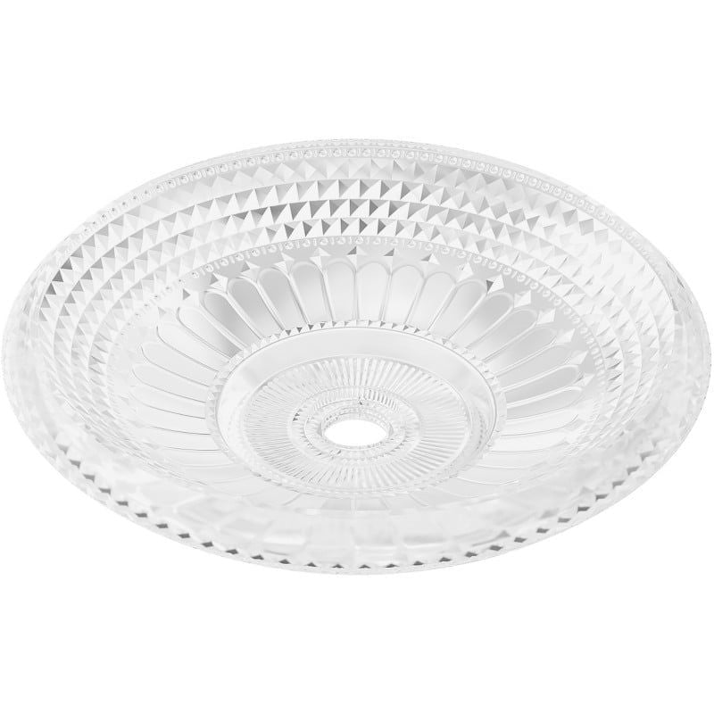 Mexen Heba glasvask til bordmontage 45 x 45 cm transparent 1 stk.