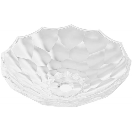 Mexen Inga glasvask til bordmontage 44 x 44 cm transparent 1 stk.