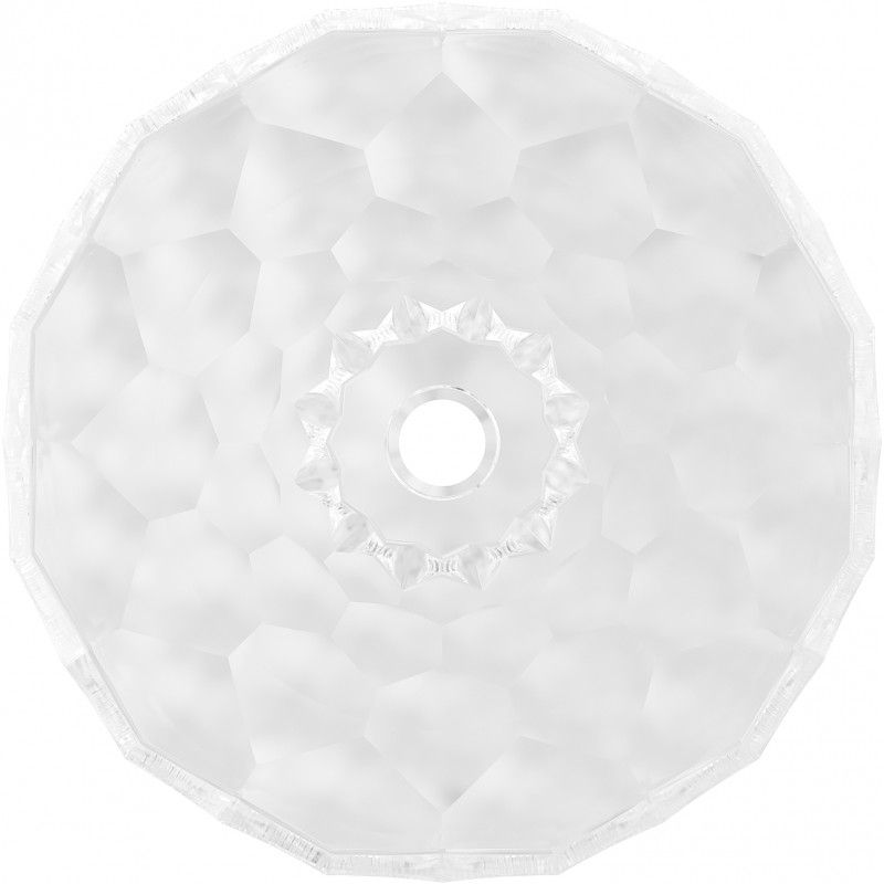 Mexen Inga glasvask til bordmontage 44 x 44 cm transparent 1 stk.