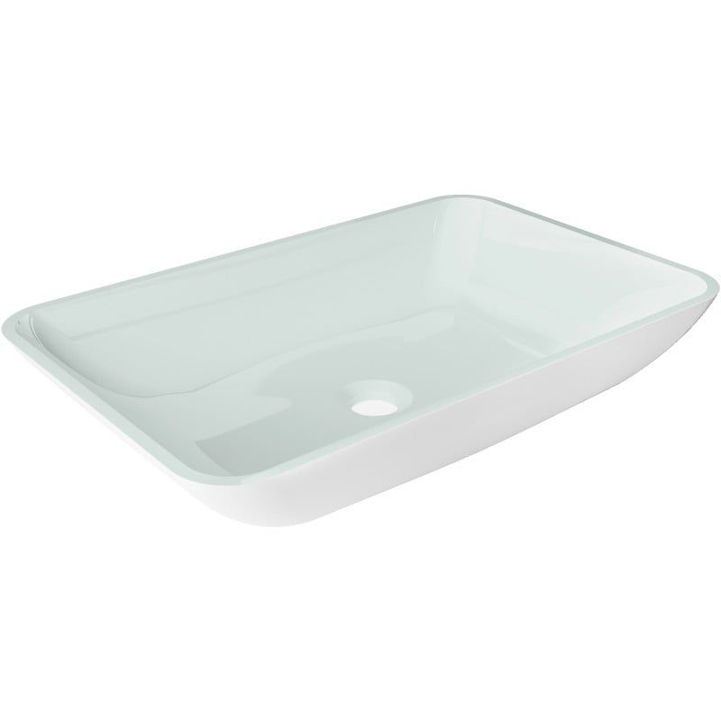 Glasbordvask Mexen Megan 56 x 36 cm hvid 1 stk.