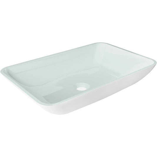 Glasbordvask Mexen Megan 56 x 36 cm hvid 1 stk.