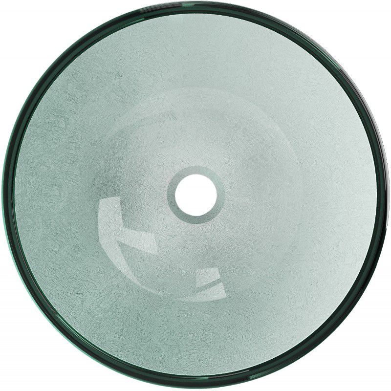 Glasvask til bordmontering Mexen Mira sølv 42 x 42 cm 1 stk.