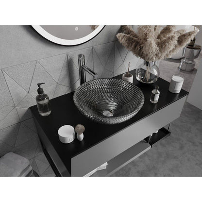 Glasbordvask Mexen Olza transparent 42 x 42 cm 1 stk.