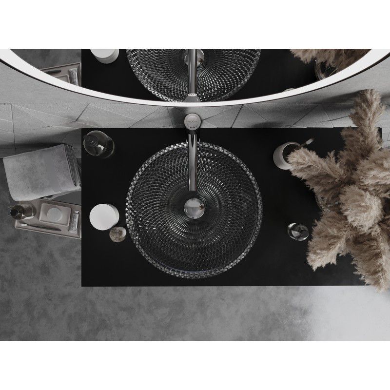 Glasbordvask Mexen Olza transparent 42 x 42 cm 1 stk.