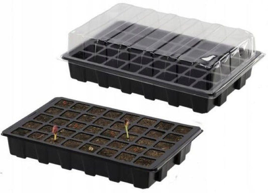 KADAX stor mini minidrivhus med 40 celler til spiring