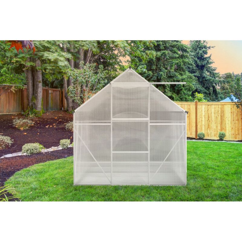 Polycarbonatdrivhus 4iQ Group 4,8 m² 190x250x195 cm 1 stk.