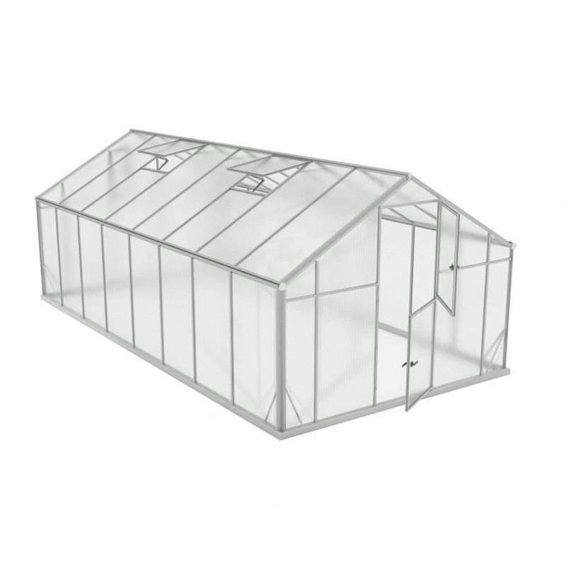 Polykarbonatdrivhus 4iQ XL-16 4iQ Group 570 x 290 cm 1 stk.