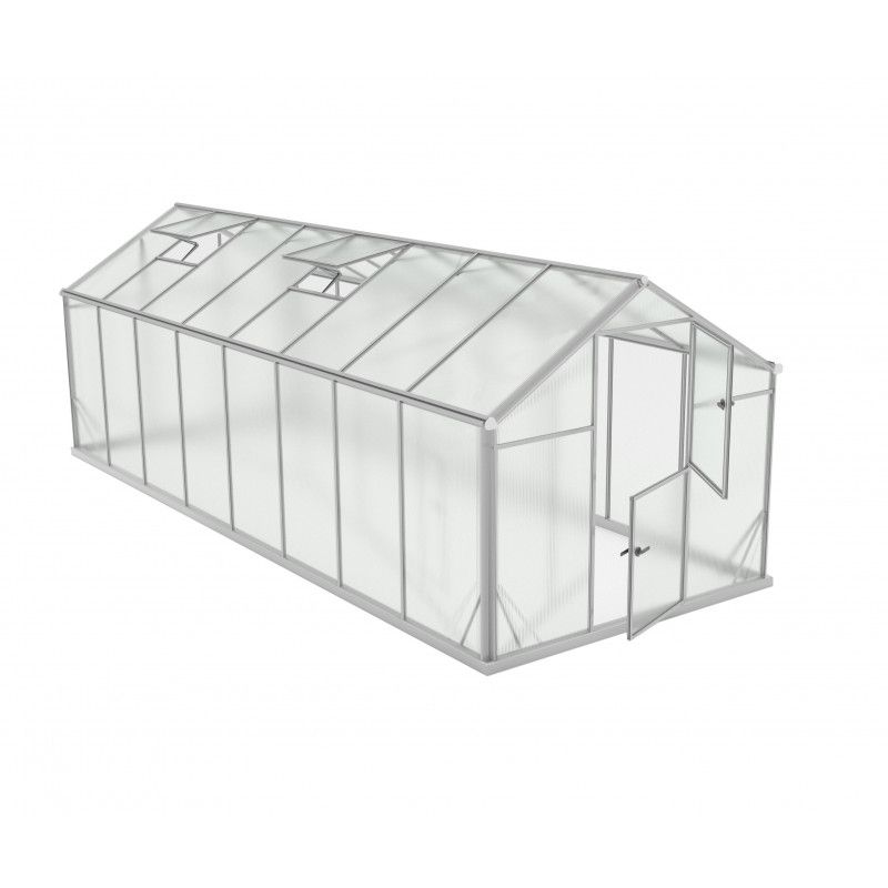 Polykabonatdrivhus L-12 4iQ Group 570 x 220 cm, 1 stk.