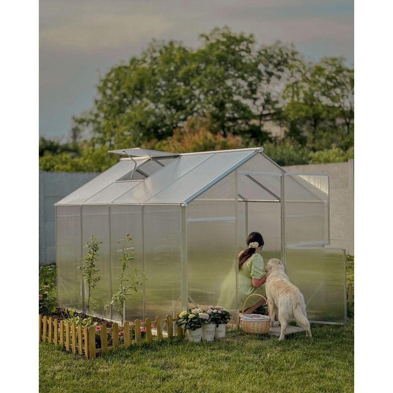 Polykabonatdrivhus L-7 4iQ Group 290x220 cm 1 stk.