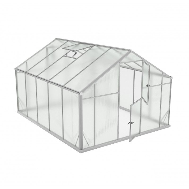 XL-10 Polykarnbonat Drivhus 4iQ Group 360x290 cm, 1 stk.