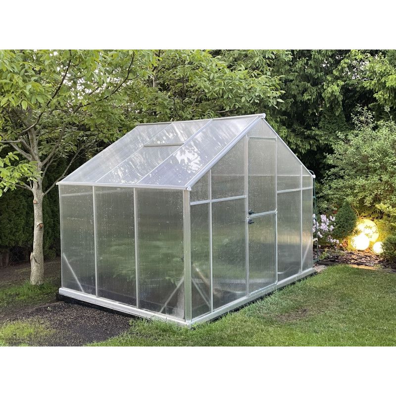 XL-7 polycarbonat drivhus 4iQ Group 220x290 cm, 1 stk.