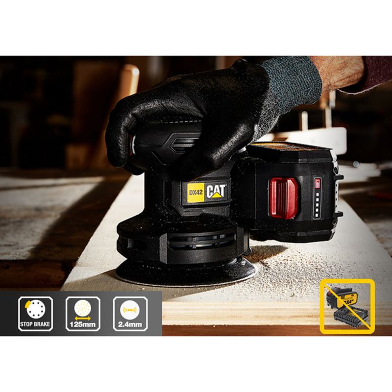 Caterpillar excentersliber uden batteri DX42B 1 stk.