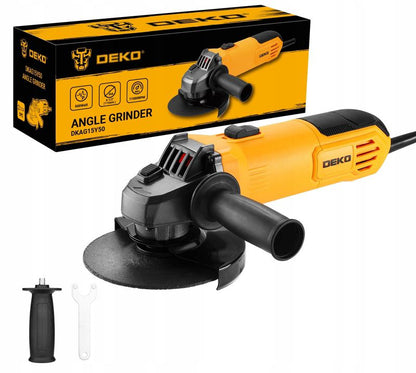 DEKO vinkelsliber 500W 11000 omdr./min 115 mm 1 sæt