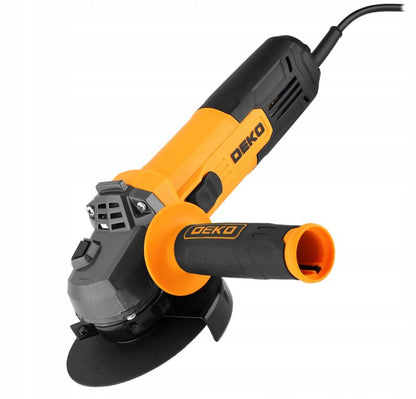 Vinkelsliber DEKO 800W 11000 omdr./min 125 mm 1 sæt
