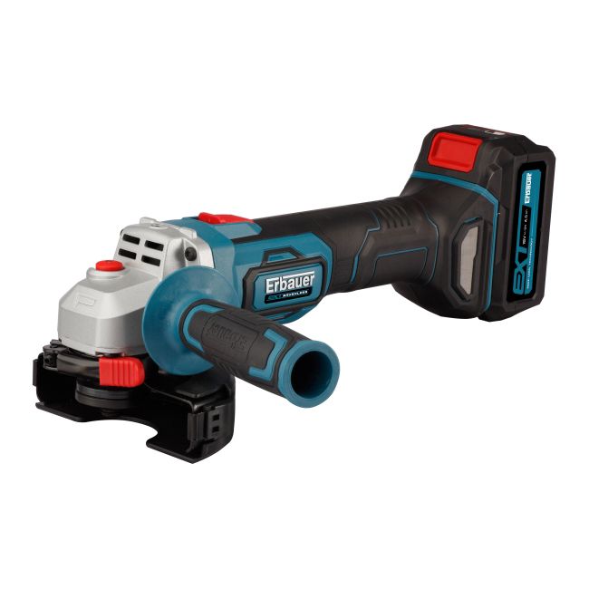 Erbauer vinkelsliber 18 V 125 mm 1 x 4,0 Ah