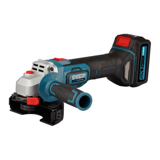 Erbauer vinkelsliber 18 V 125 mm 1 x 4,0 Ah