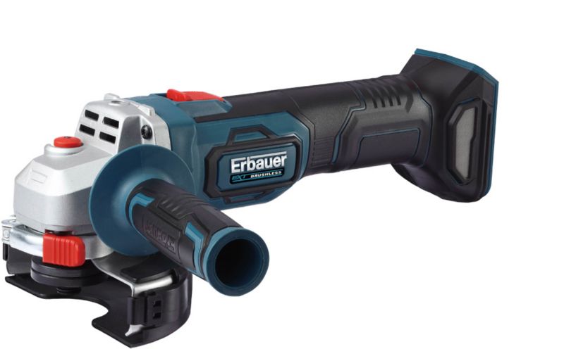 Erbauer 18 V vinkelsliber 125 mm uden batteri