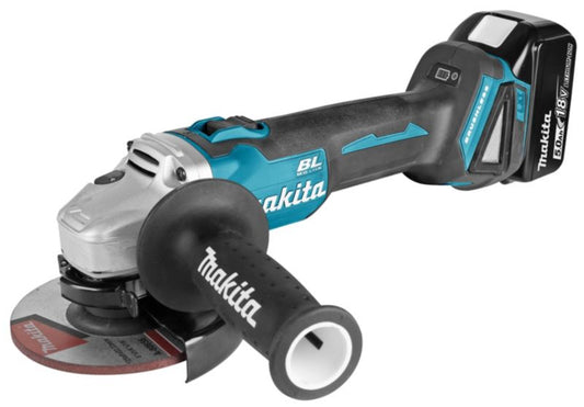 Makita vinkelsliber 125 mm 18VLXT+BL1850BX1
