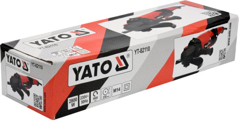 Professionel vinkelsliber Yato 230 mm 2800 W