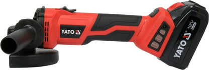 Yato børsteløs vinkelsliber 18 V 125 mm