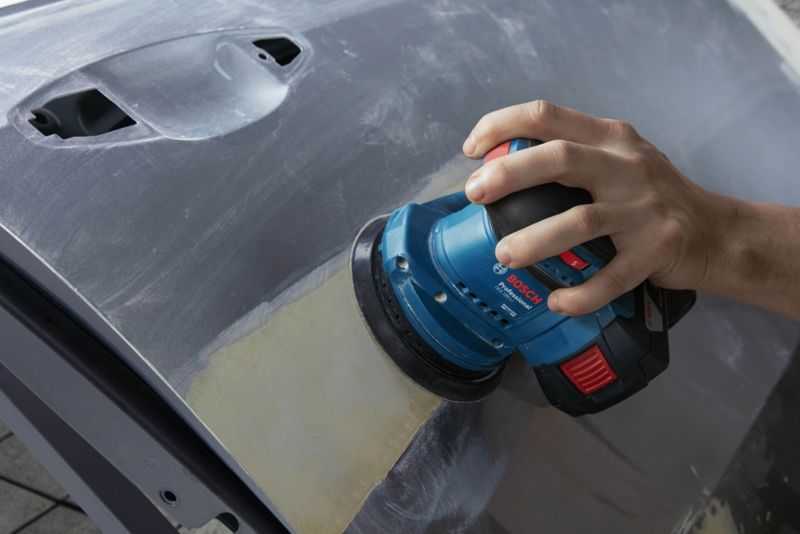 Bosch Professional GEX 185-LI ekscentersliber uden batteri