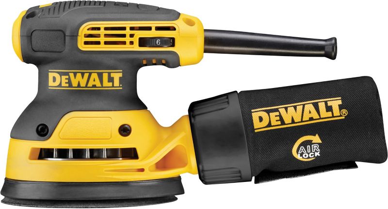 DeWalt excentersliber 280 W 125 mm