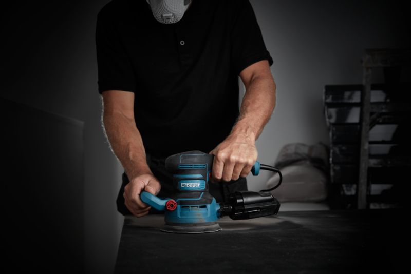 Erbauer excentersliber 150 mm 450 W
