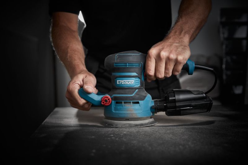 Erbauer excentersliber 150 mm 450 W