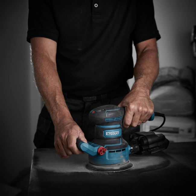 Erbauer excentersliber 150 mm 450 W