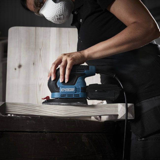 Erbauer oscillerende slibemaskine 160 W