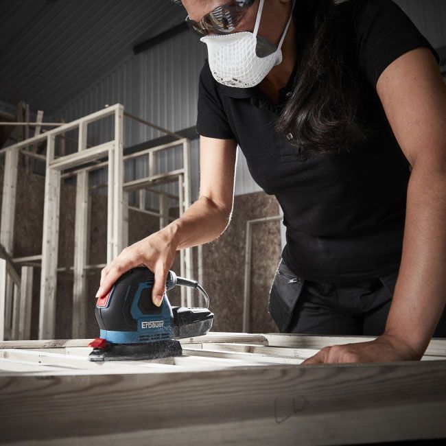 Erbauer oscillerende slibemaskine 160 W