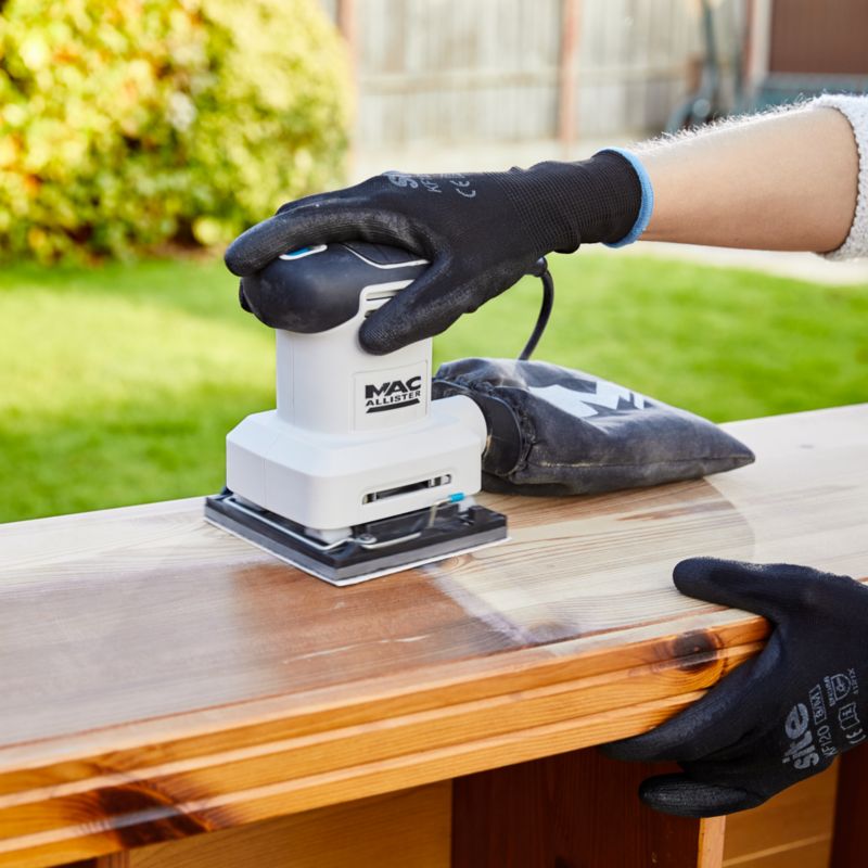 MacAllister oscillerende slibemaskine 1/4 220 W MQSS220