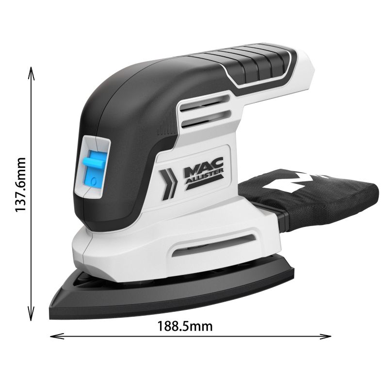 MacAllister Mac Solo Delta 18 V oscillerende sliber uden batteri