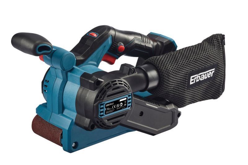 Erbauer 18 V båndsliber uden batteri
