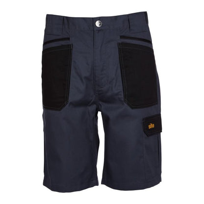 Site Harrier grå arbejdsshorts med lommer W30 40