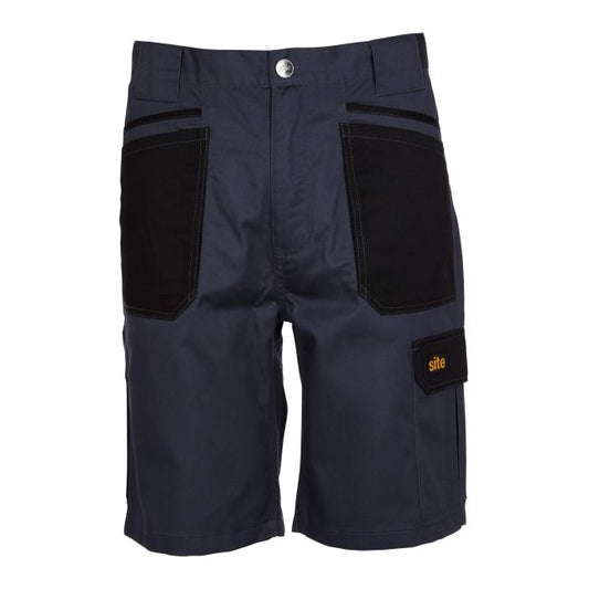 Site Harrier grå arbejdsshorts med lommer W30 40